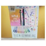 New 850 Piece DIY Planner Set