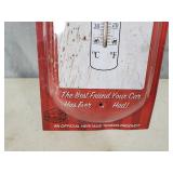 New Texaco Tin Metal Thermometer