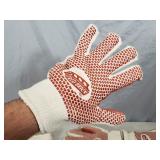 6 New Pairs Red Brick High Heat / General Purpose Work Gloves