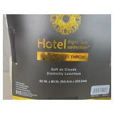 New Hotel Signature Collection Shiny Velvet Throw
