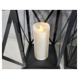 Pair of Luminara Flameless Candles with Lanterns