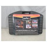 New 18 Piece BBQ Tool Set in Case