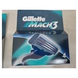 40 New Gillette Mach 3 Razor Cartridges