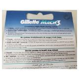 40 New Gillette Mach 3 Razor Cartridges