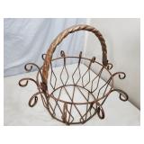 Set of 2 New Recycled Metal Baskets