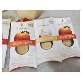 2 Scented Luminara Candles with Remote and Scent Pods