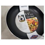 3 New Black Non Stick Fry Pans