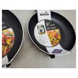 3 New Black Non Stick Fry Pans