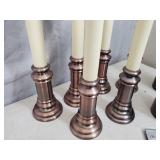 8 Luminara Flameless Candles