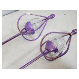 2 New Solar Light Garden Decorations