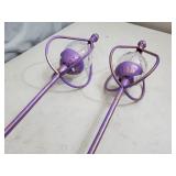 2 New Solar Light Garden Decorations