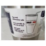 2 New 30 oz Insulated Tumblers with Straws