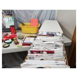 Large Assortment of Patterns, Craft Items, More
