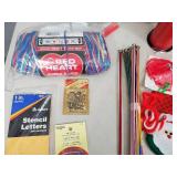 Large Assortment of Patterns, Craft Items, More