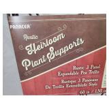 New Rustic Heirloom 3 Panel Plant Support / Trellis