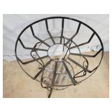 New Recycled Metal Large Plant Stand / Garden Decoration