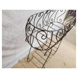 New Welded Metal Plant Stand