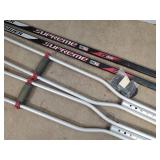 New Hockey Sticks, Crutches