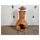 Brand New Chiminea Fire Pit with Stand and Cap