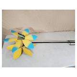 New Double Wind Spinner with Solar Light