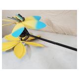 New Double Wind Spinner with Solar Light
