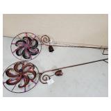 Pair of New Garden Wind Spinners