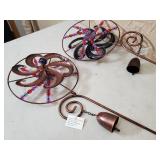 Pair of New Garden Wind Spinners