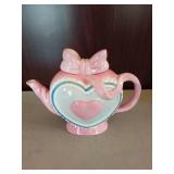 Pink Bow Tea Pot