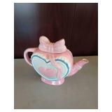 Pink Bow Tea Pot