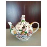 Alice in Wonderland Tea Pot and Hot Pad
