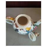 Alice in Wonderland Tea Pot and Hot Pad