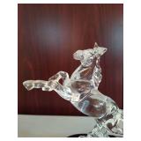 Princess House Exclusive- Crystal Horse with Base
