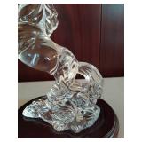 Princess House Exclusive- Crystal Horse with Base
