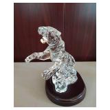 Princess House Exclusive- Crystal Tiger with Base