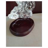 Princess House Exclusive- Crystal Tiger with Base