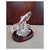 Princess House Exclusive- Crystal Trout with Base