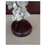 Princess House Exclusive- Crystal Trout with Base