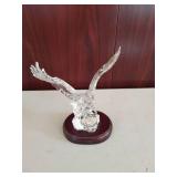 Princess House Exclusive- Crystal Eagle with Base