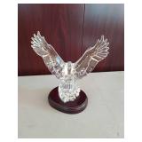 Princess House Exclusive- Crystal Eagle with Base