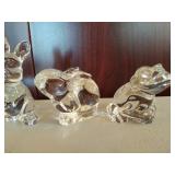 Princess House- Four Crystal Woodland Creatures