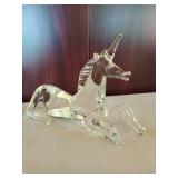 Four Crystal Unicorn Décor Items