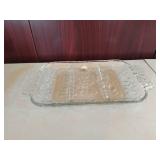 Princess House Fantasia- 3-Section Crystal Serving Dish