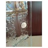 Princess House Fantasia- 3-Section Crystal Serving Dish