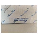 Princess House- Two Crystal Camels