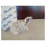 Princess House- Crystal Turtle