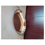 Princess House- Stainless Steel Oval 2.5 Qt  Casserole