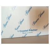 Princess House- Crystal Pitcher