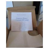 Collection of Princess House Candle and Oil Lamp Items