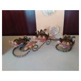 Collection of Princess House Decor Items