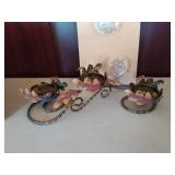 Collection of Princess House Decor Items